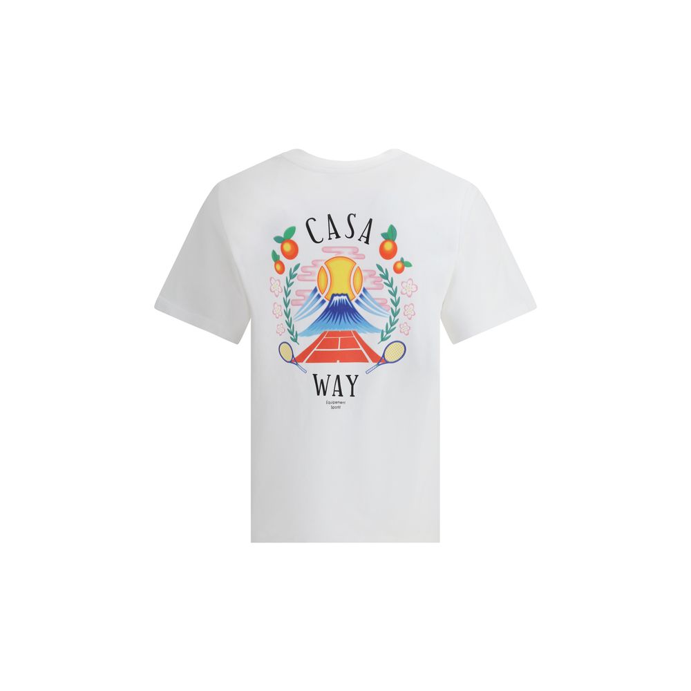 T-shirt imprimé Casablanca Casa Way Mountain