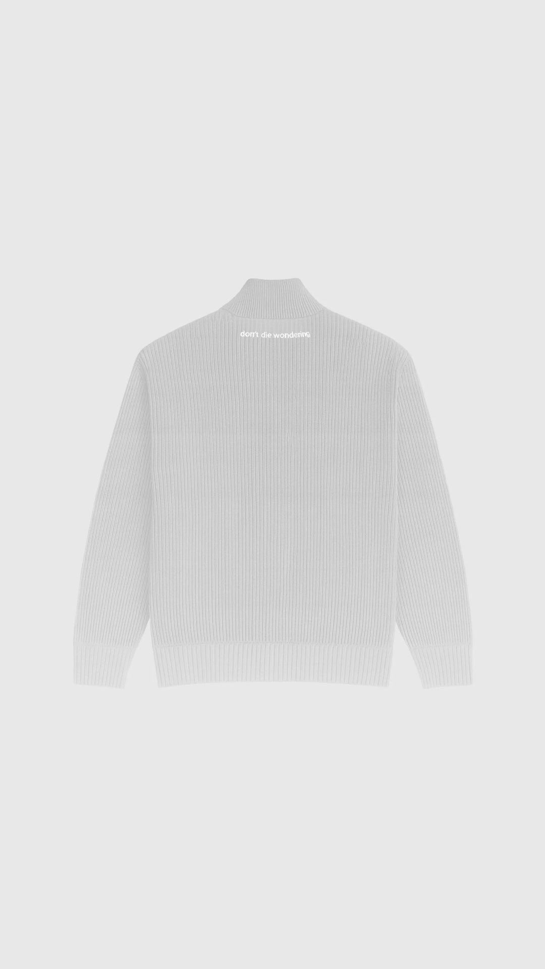 Heaven Knitted Zip - NOCLOUT