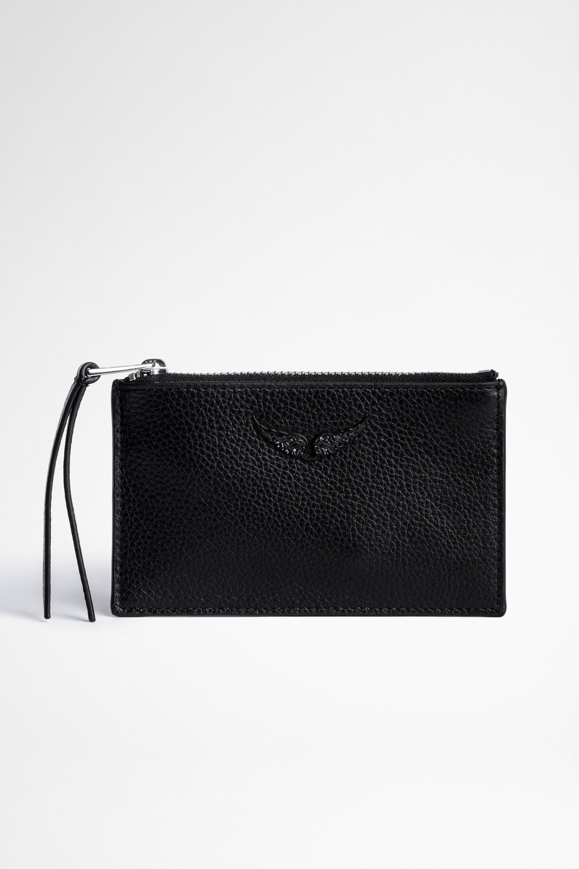 KEY POUCH GRAINED LEATHER - ZADIG & VOLTAIRE