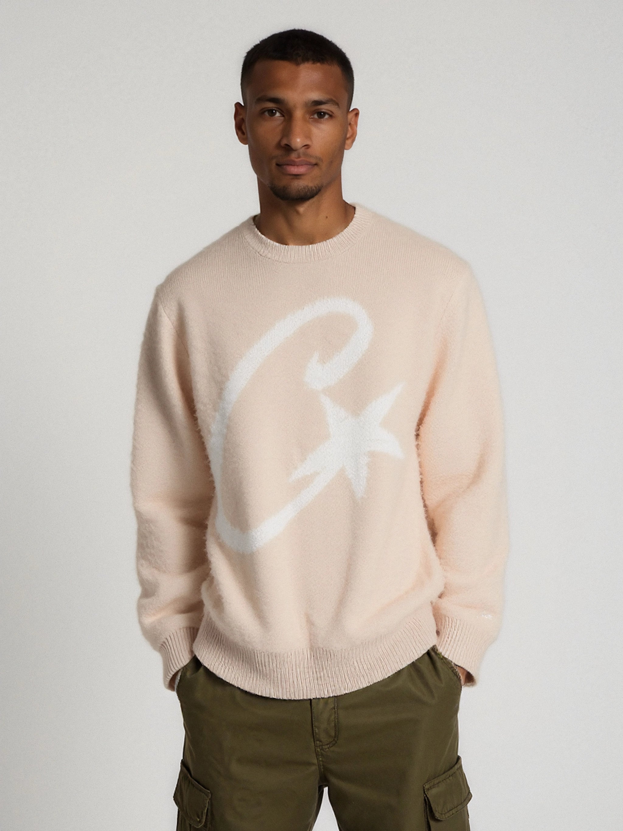 C Star Mohair Knit Sweater - CORTEIZ C Star Mohair Knit Sweater - CORTEIZ