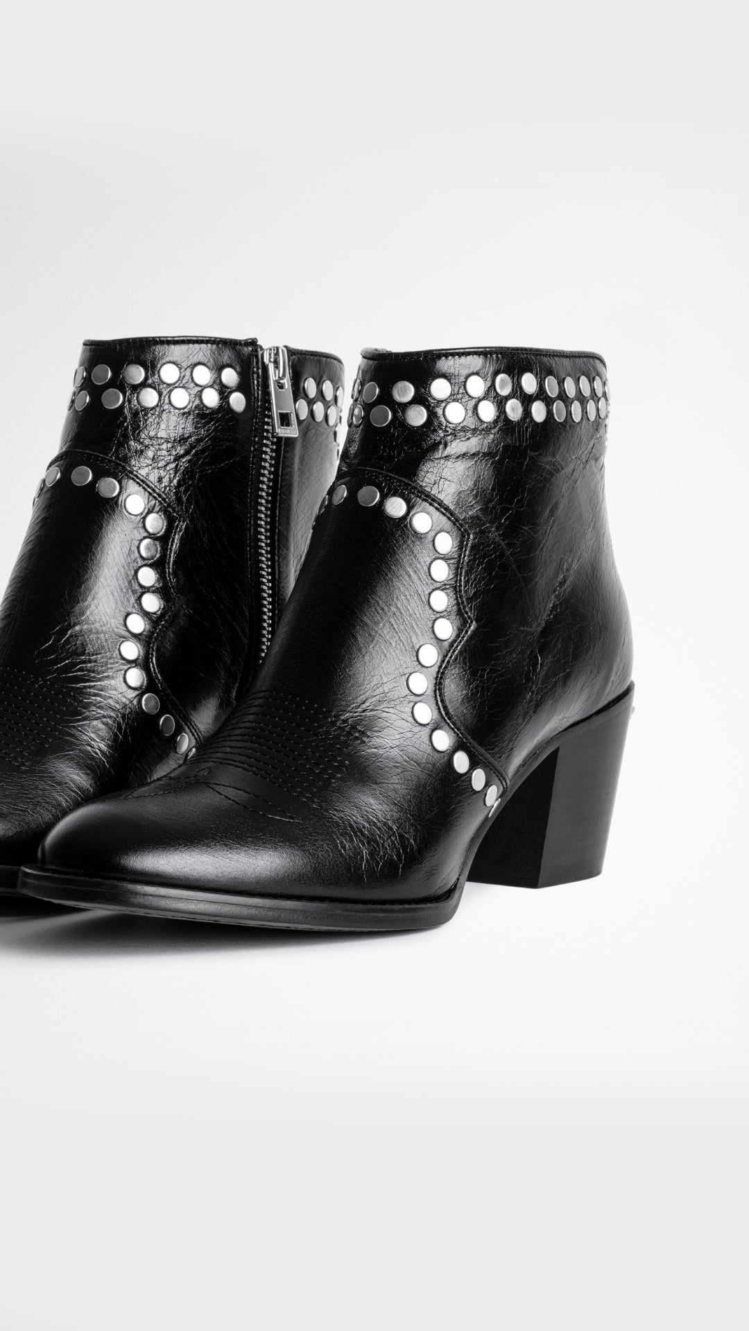 MOLLY VINTAGE PATENT FLAT ST - ZADIG & VOLTAIRE
