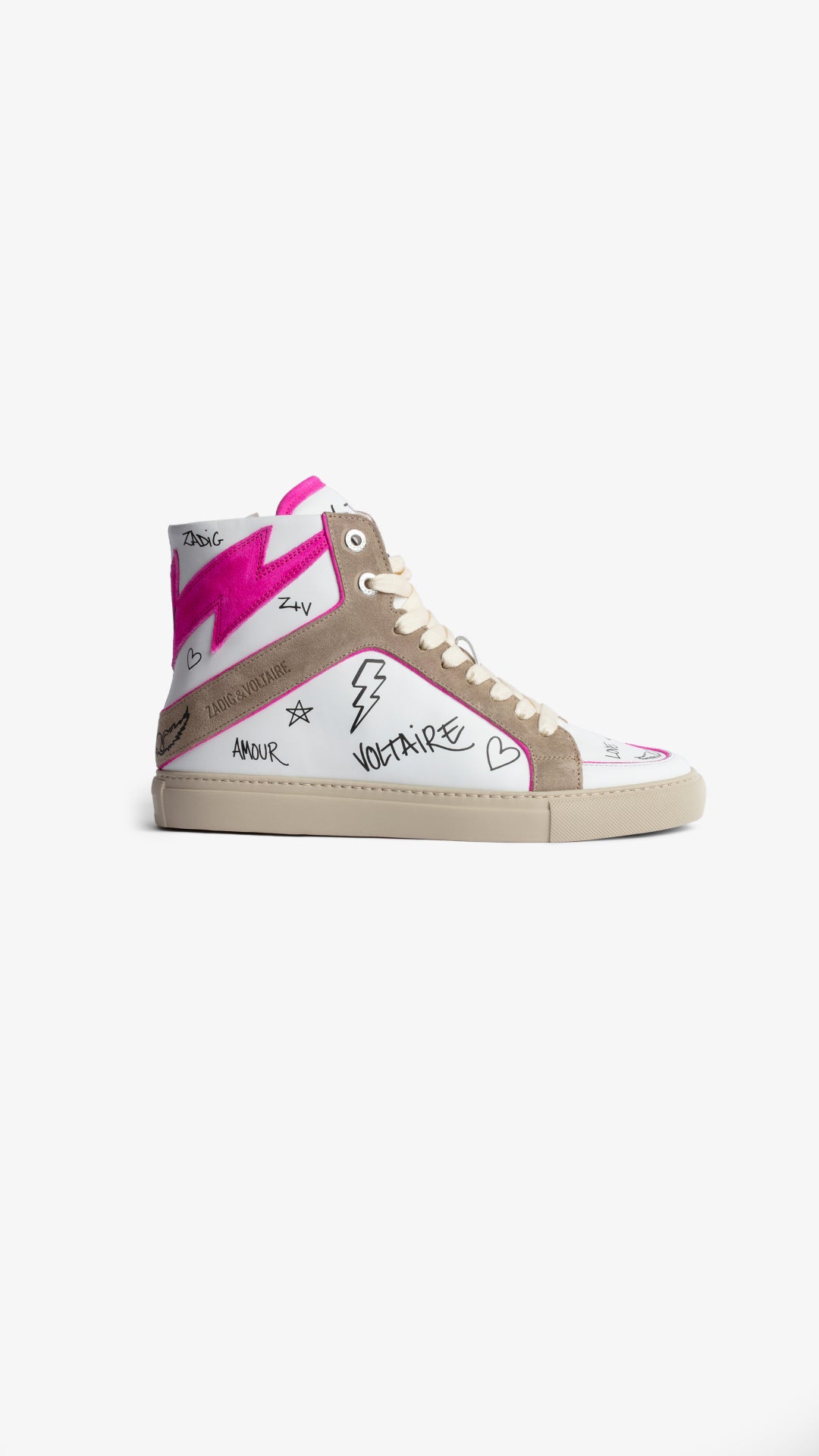 HIGH FLASH FLUO SUEDE - ZADIG & VOLTAIRE