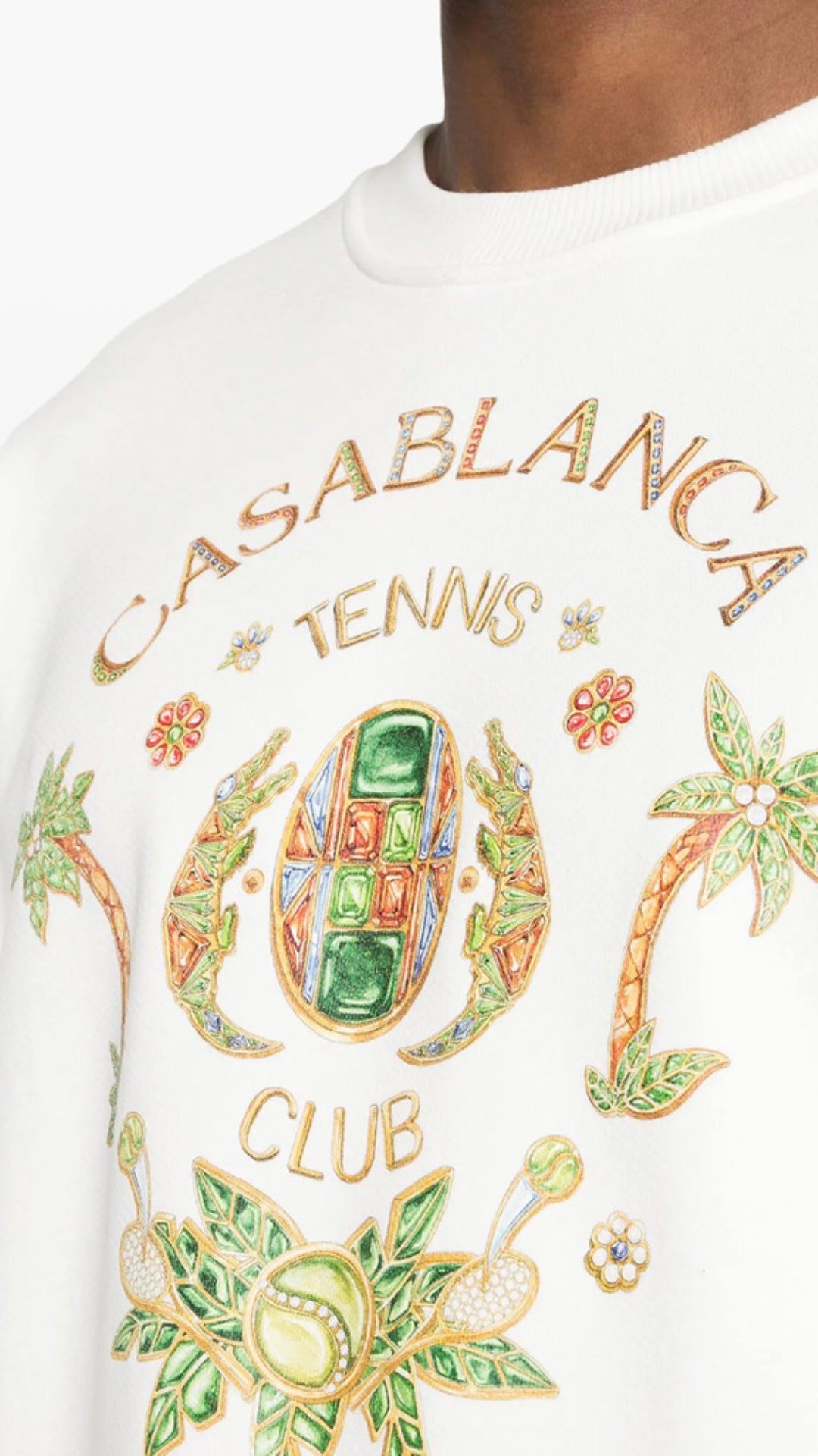 JOYAUX D'AFRIQUE TENNIS CLUB PRINTED - CASABLANCA PARIS